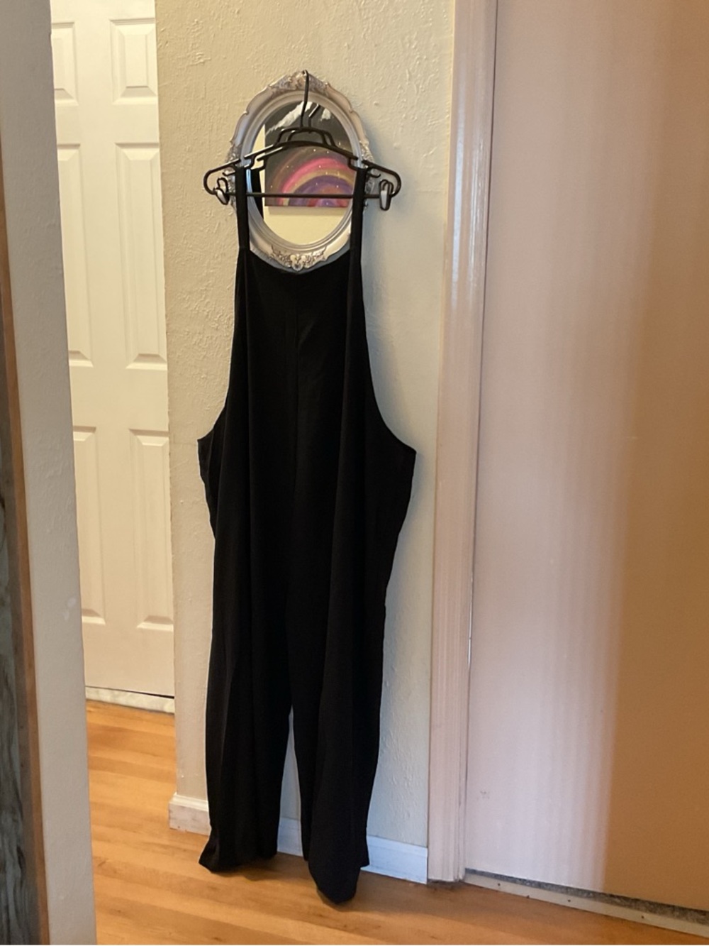 Black Women’s Jumpsuit - Classic Halter Style